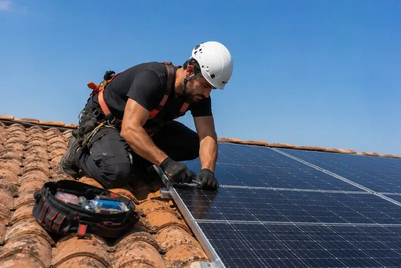 Maintenance et monitoring de panneaux solaires à Saint-Didier-sur-Beaujeu